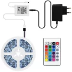 ریسه RGB گیمینگ 5 متری با نور 16 رنگ و نصب آسان