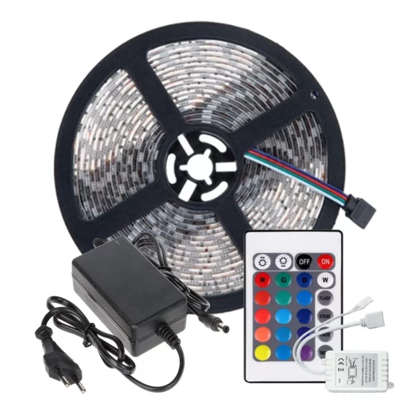 ریسه ال ای دی مدل 5050 RGB - طول ۵ متر
