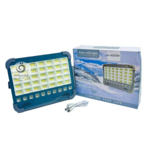 خرید پروژکتور خورشیدی 4000W | پرژکتور شارژی پاوربانک دار
